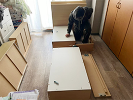 天カセエアコン取り外し
