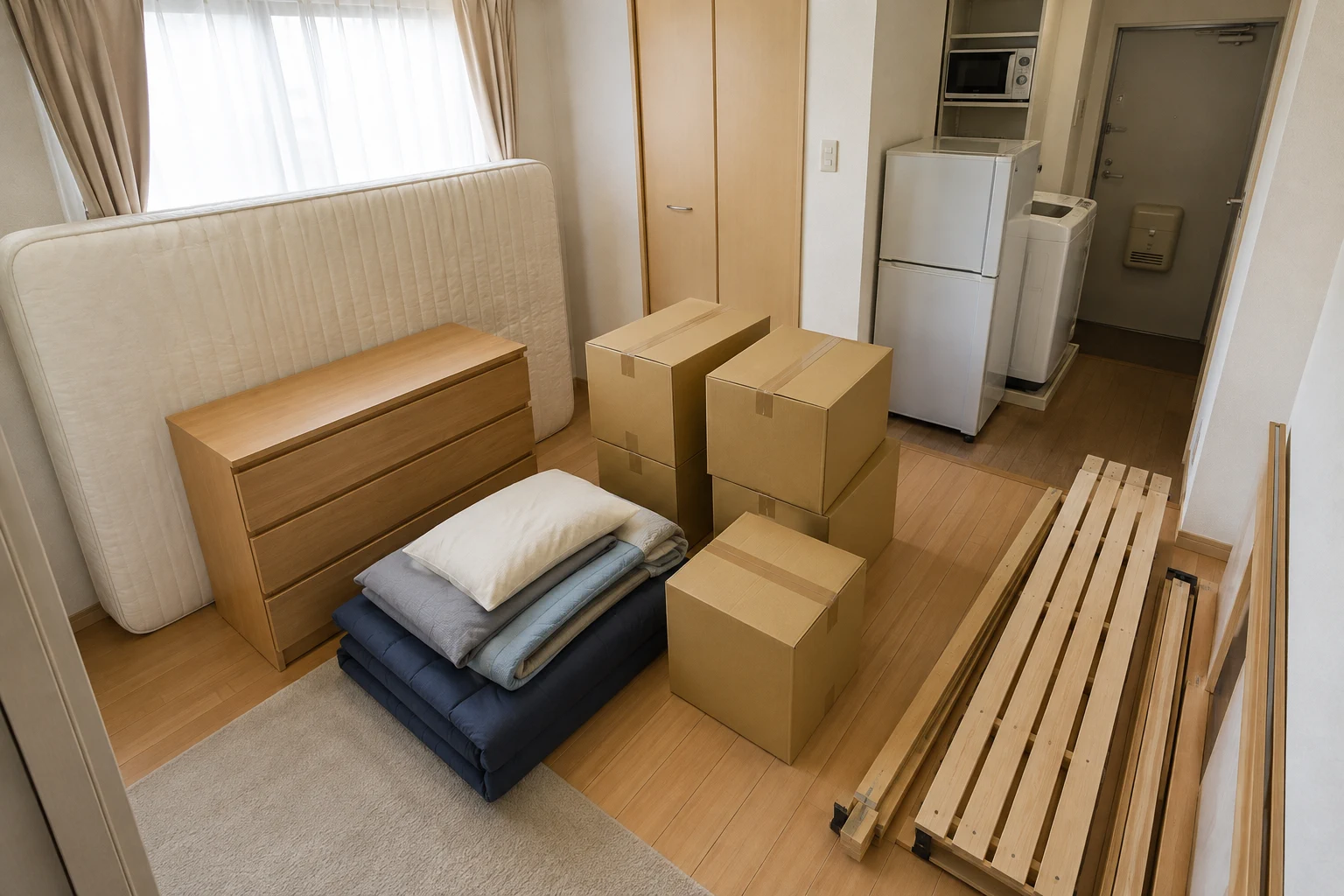 大和町で引っ越し・退去に伴う家具や家電の回収をご依頼いただいたケース
