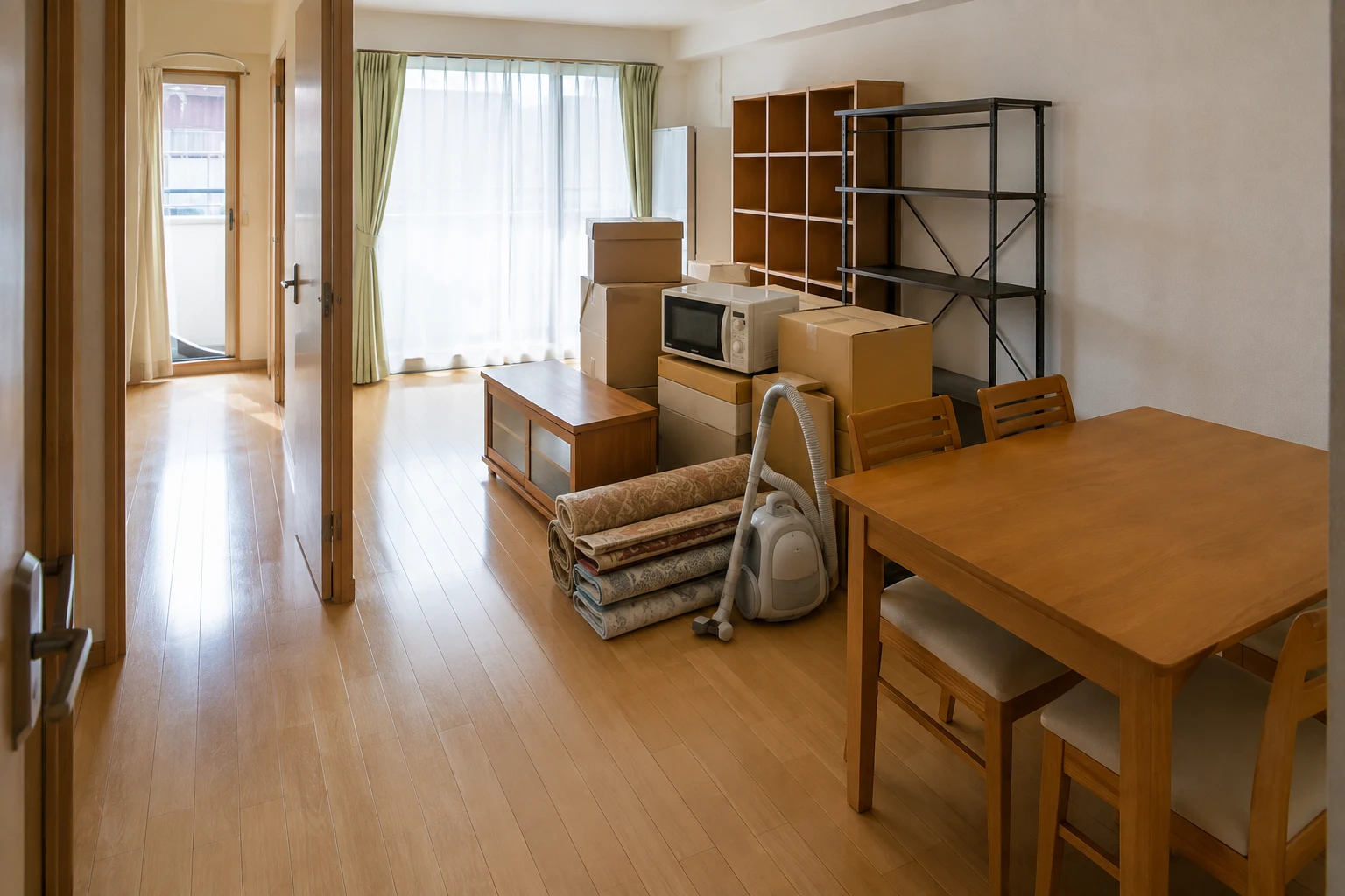 コレクションの整理と不要な家具の引き取りをご依頼いただいたケース