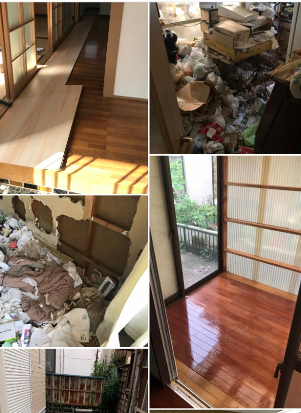 ゴミ屋敷片付け実績