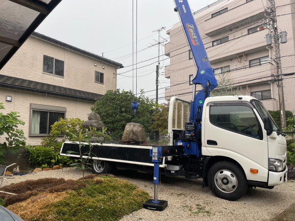 灯籠回収