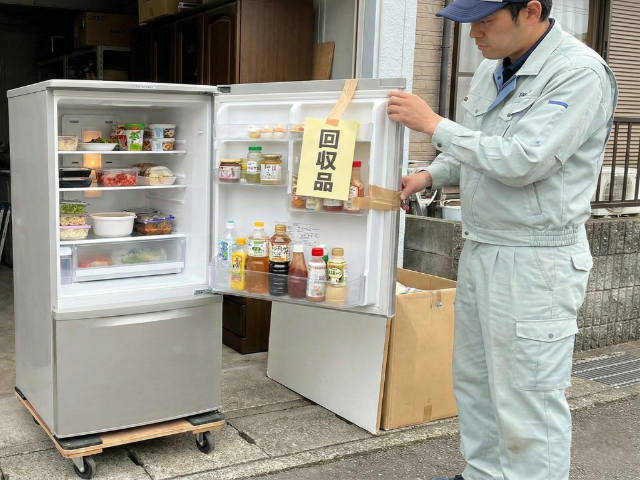 冷蔵庫中身の処分