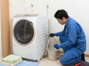 洗濯機取り外し